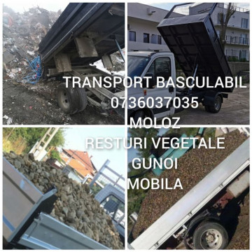 Transport gunoi, resturi constructii
